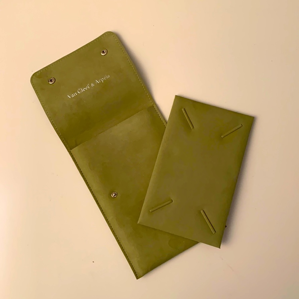 COPY - Van Cleef & Arpels Suede Necklace Pouch